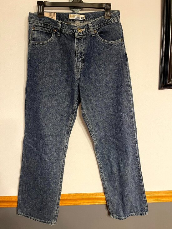 NWT Bailey's PT. Loose Fit Jeans Kids Size 16 Regular Adjustable waist - Picture 1 of 11